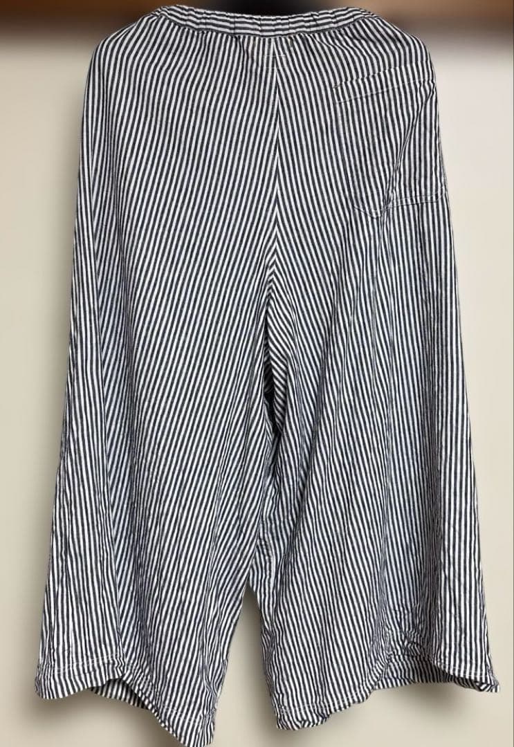 NATURAL LAUNDRY キュロットパンツ　ストライプ　サイズ2 — image 2