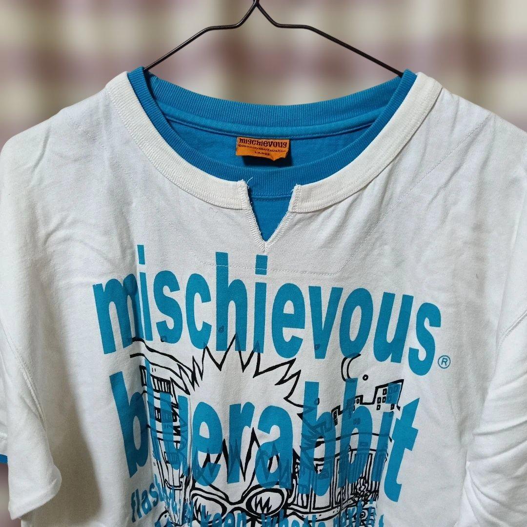 mischievous bluerabbit Tシャツ Lサイズ — image 4