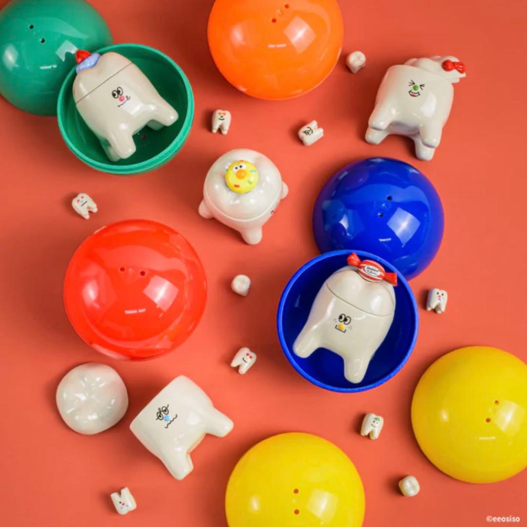 イオシソ Tooth Treasure Boxフルコンプ ガチャガチャ　歯 — image 2
