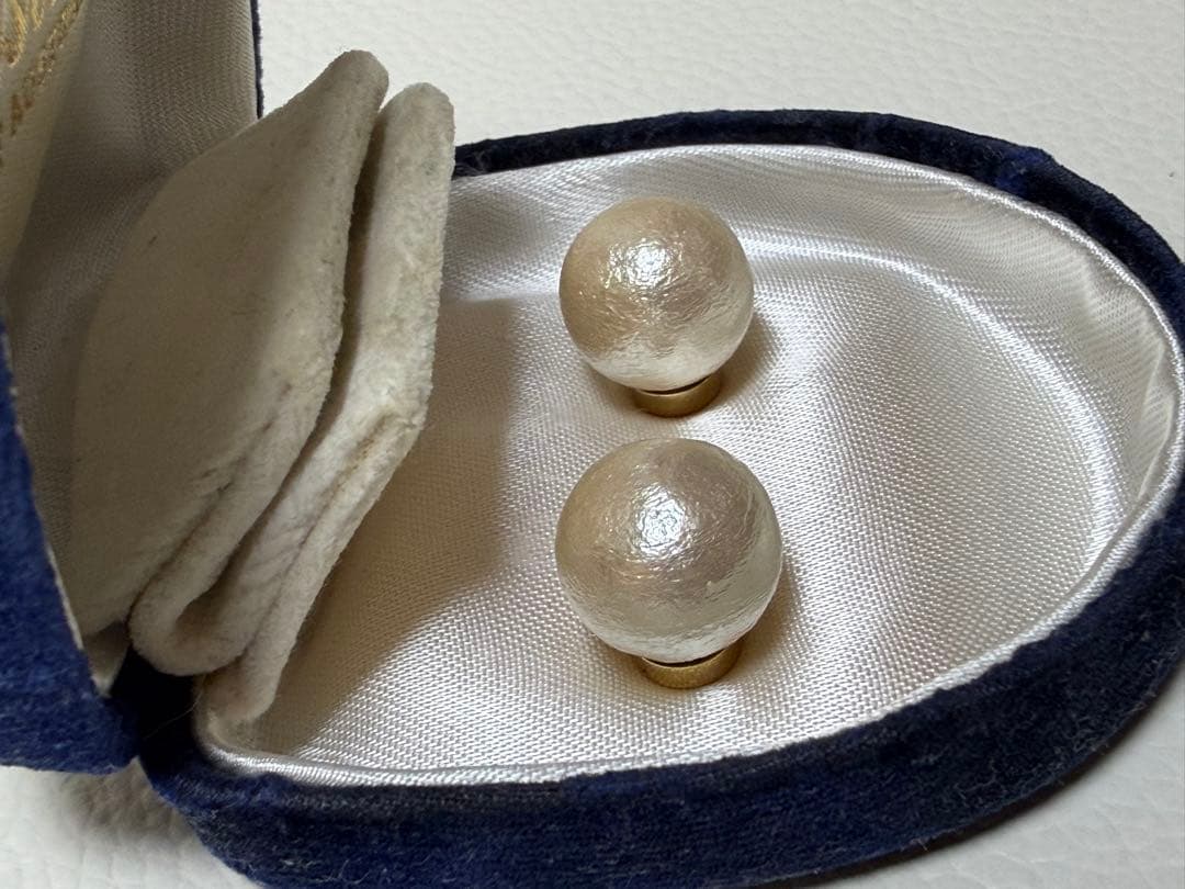Phoebe フィービィー コットンパール マグネットピアス イヤリング — image 3