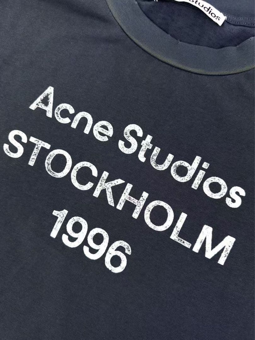 Acne Studios 1996 Tシャツ ネイビー — image 4