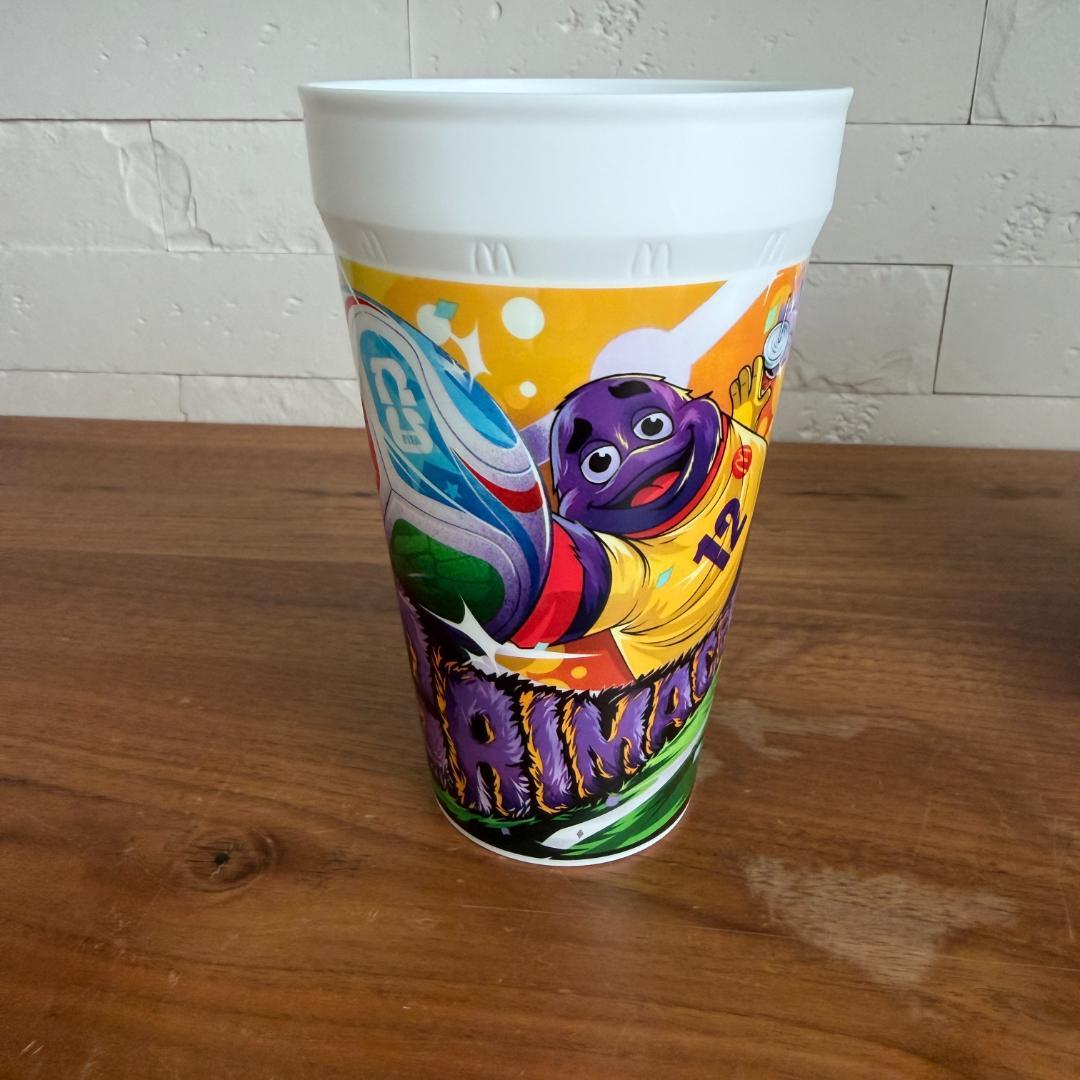 マック W杯コラボカップ 3個セット アンリ ベッカム グリマス — image 5