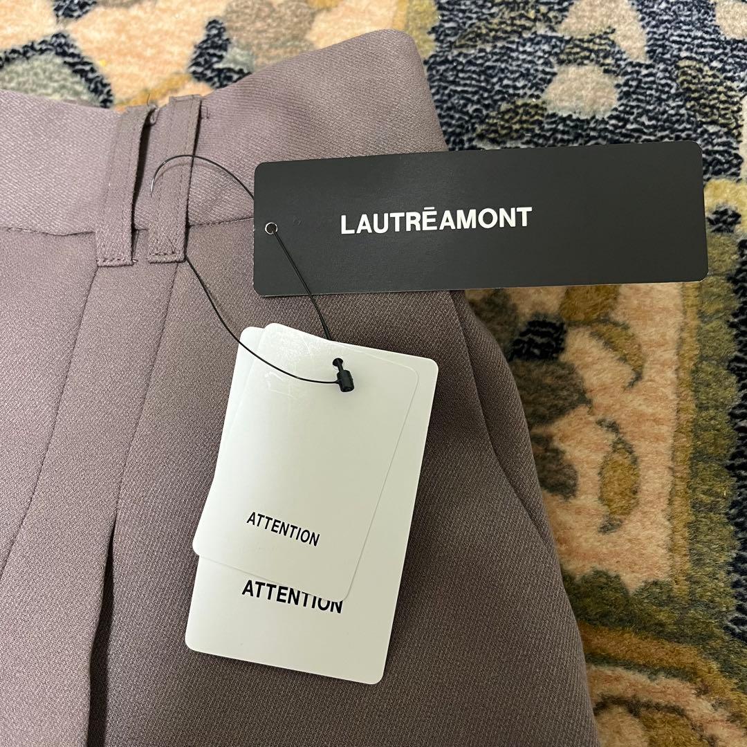 【定価21000円】LAUTREAMONT ワイドパンツ ガウチョパンツ　新品 — image 3