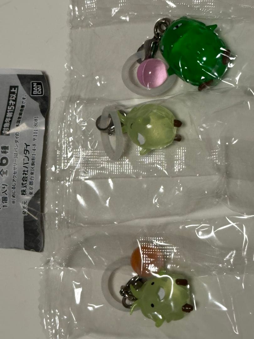 バンダイ モリゾーとキッコロ めじるしアクセサリー 3種 — image 2