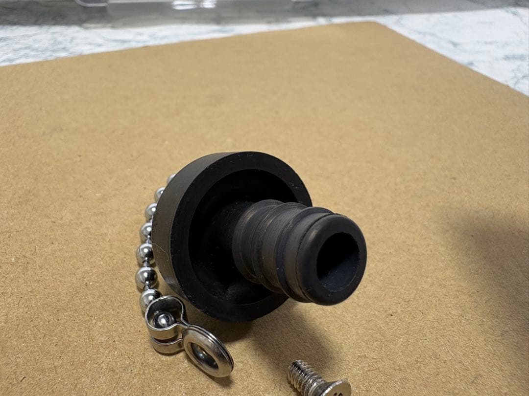 ビールサーバー　ホシザキ　ドレンキャップ　排水栓　中古 — image 2