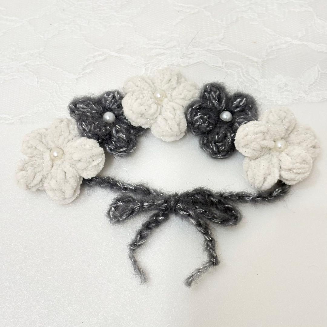 にじまるっと フラワーヘッドドレス お花モチーフ — image 3