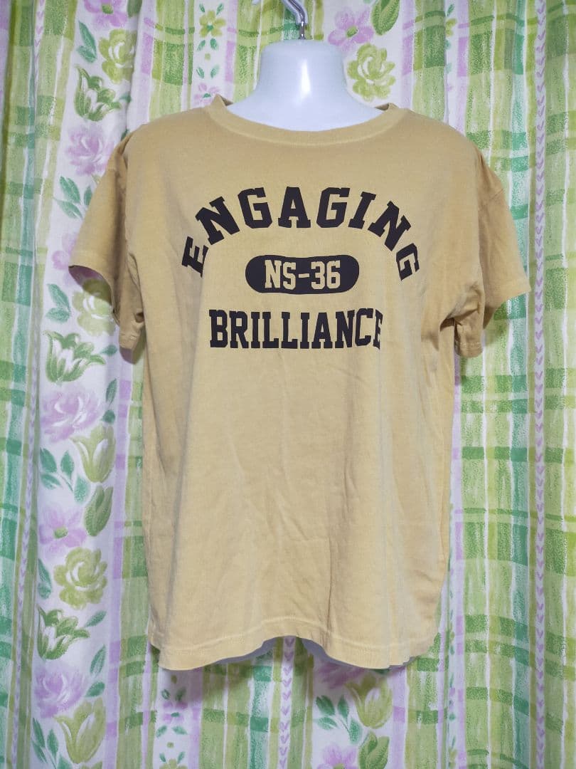 【新品タグ付き】しまむら ピグメント カレッジロゴ Tシャツ M — image 2