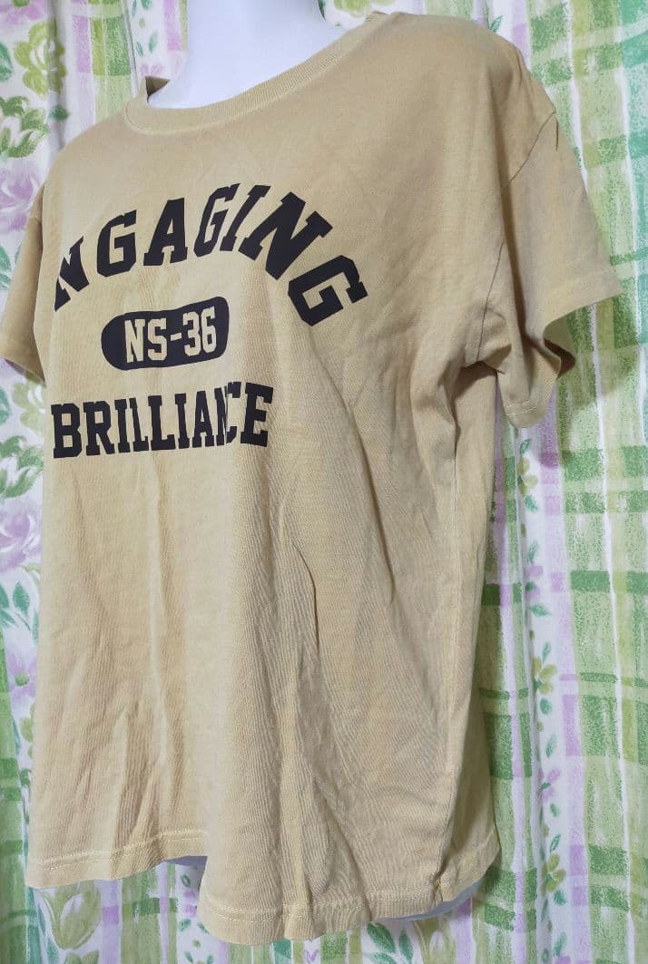 【新品タグ付き】しまむら ピグメント カレッジロゴ Tシャツ M — image 5