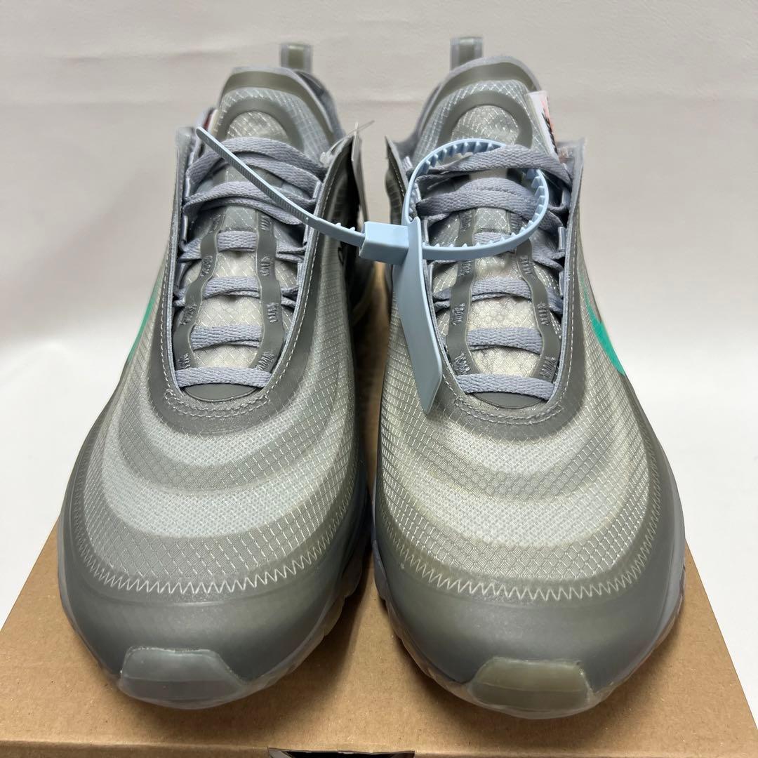 新品未使用 NIKE オフホワイトTHE10 AIR MAX 97 US10.5 — image 2
