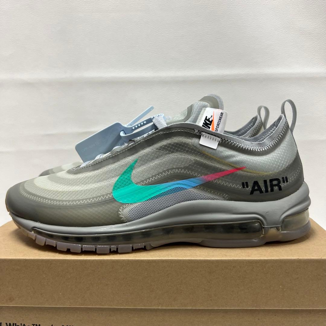 新品未使用 NIKE オフホワイトTHE10 AIR MAX 97 US10.5 — image 3