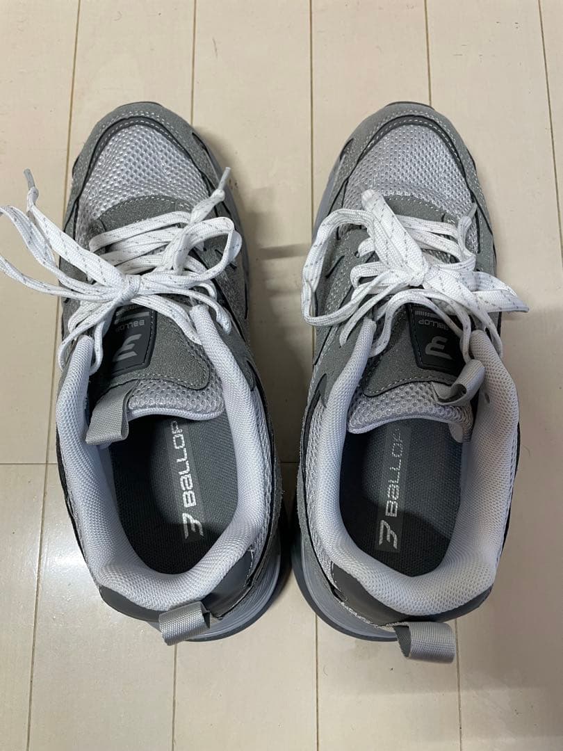 BALLOP/バロップ グレー スニーカー 25.5-26.0 — image 2