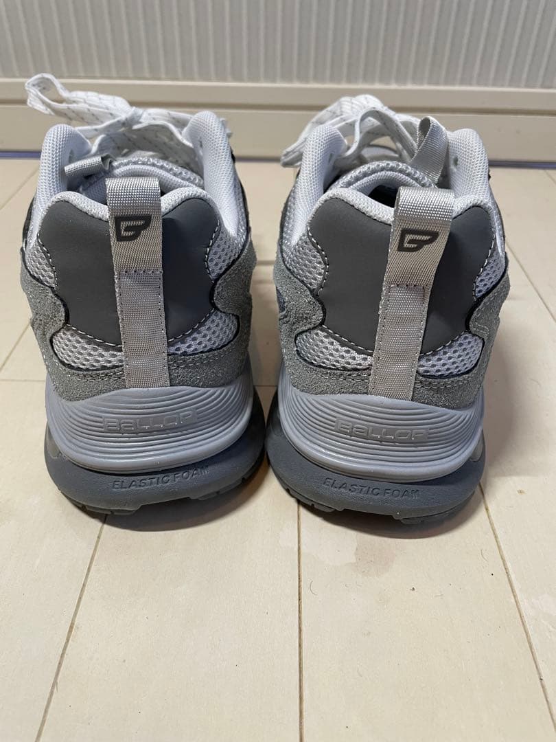 BALLOP/バロップ グレー スニーカー 25.5-26.0 — image 3
