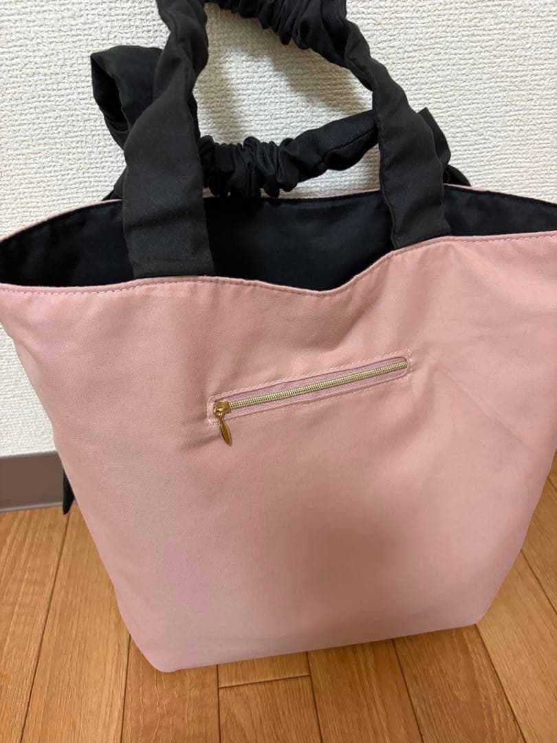 JILLSTUART★リバーシブル トートバッグ★ブラック ビンク — image 4