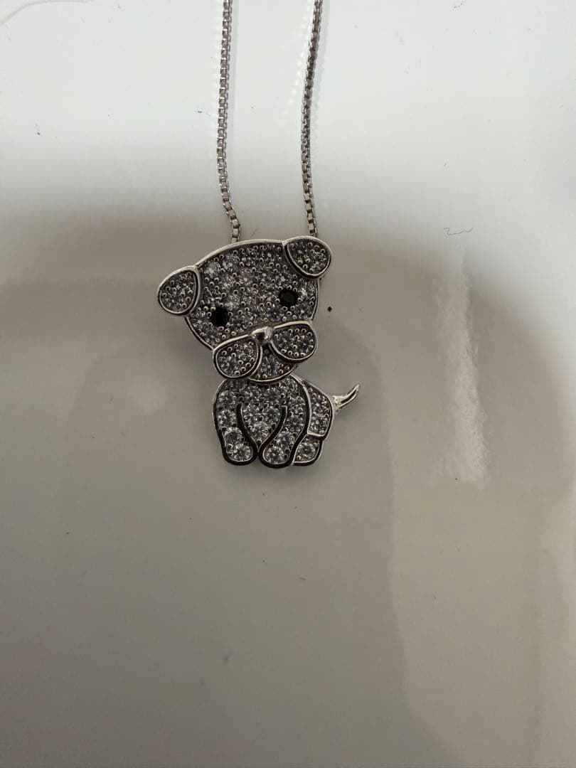 パグ　PUG SWAROVSKI ネックレス — image 2