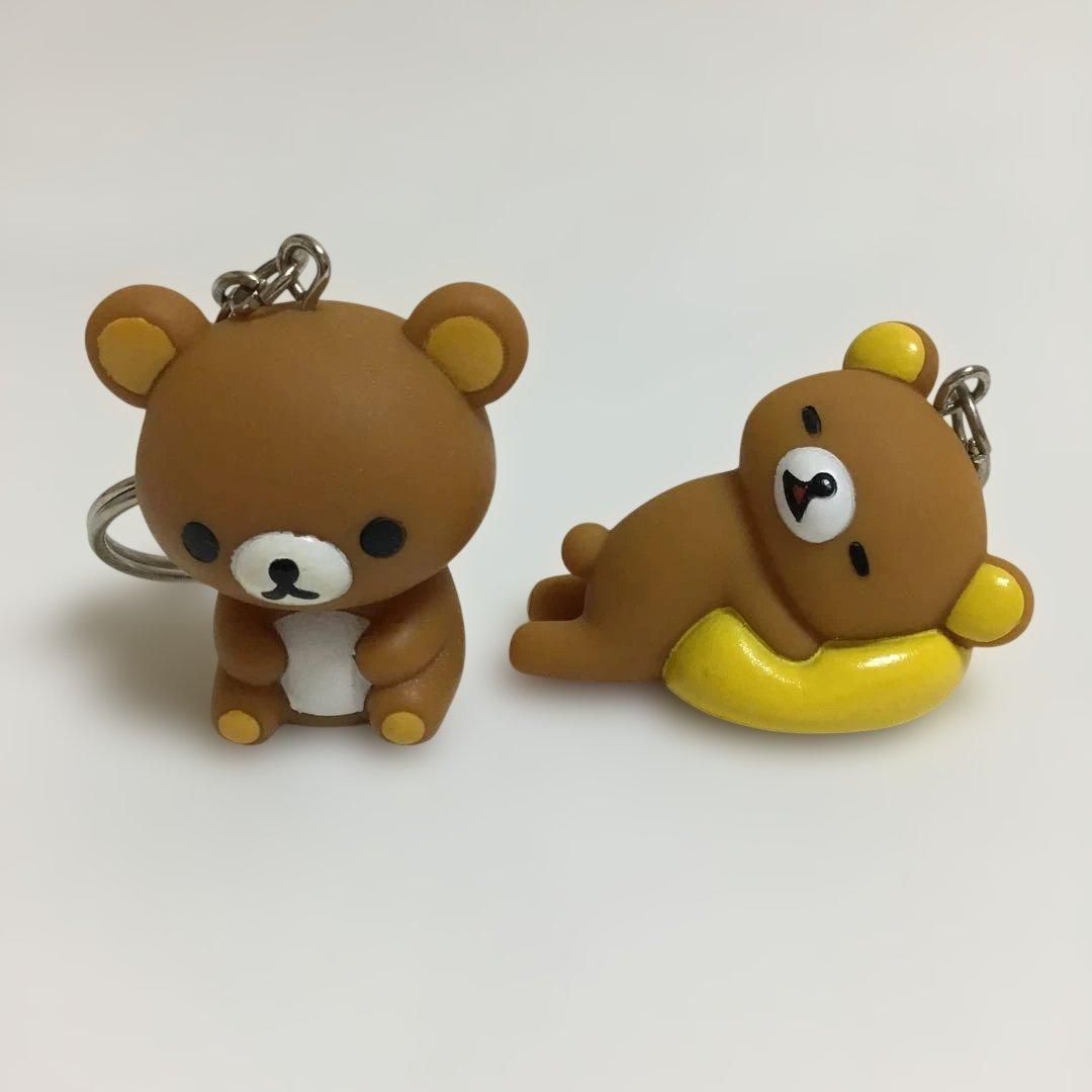 リラックマ・コリラックマ★スクィーズキーホルダー4個セット — image 2