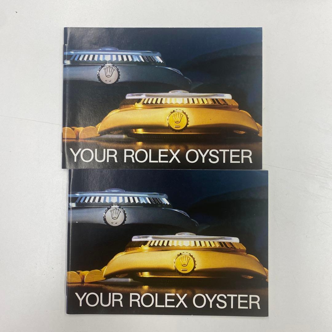 管理番号634 YOUR ROLEX OYSTER ブックレット 80年代 5冊 — image 4