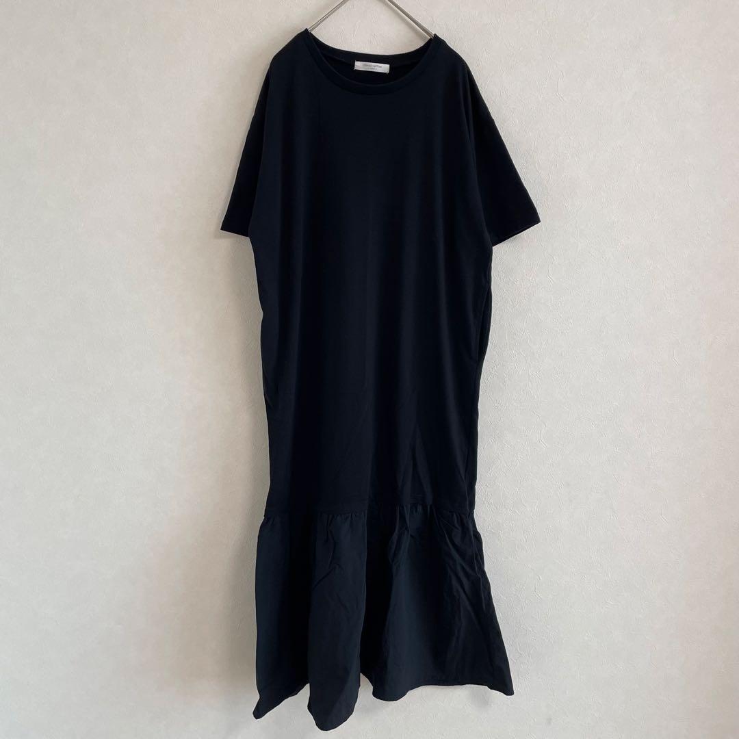 chocol raffine robe 半袖　ロングワンピース ブラック F — image 2