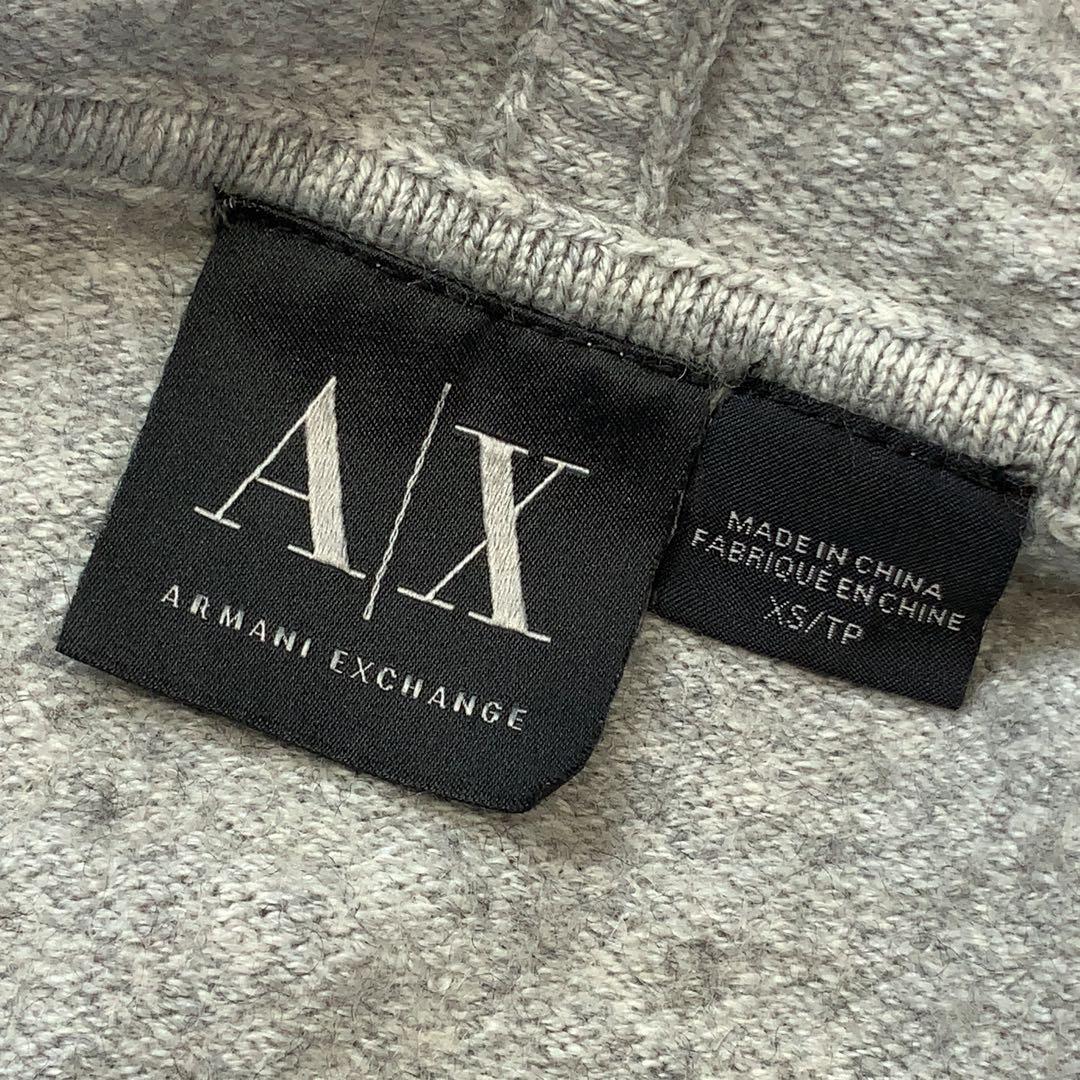 ARMANI EXCHANGE アルマーニエクスチェンジ ウールニット パーカー — image 5