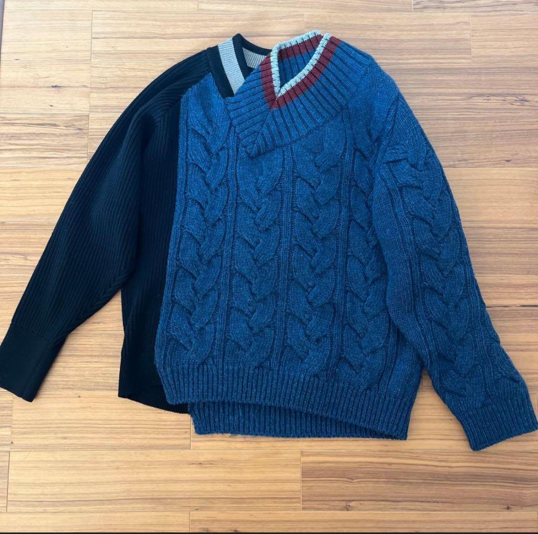 kolor ケーブルニットセーター サイズ1 — image 2