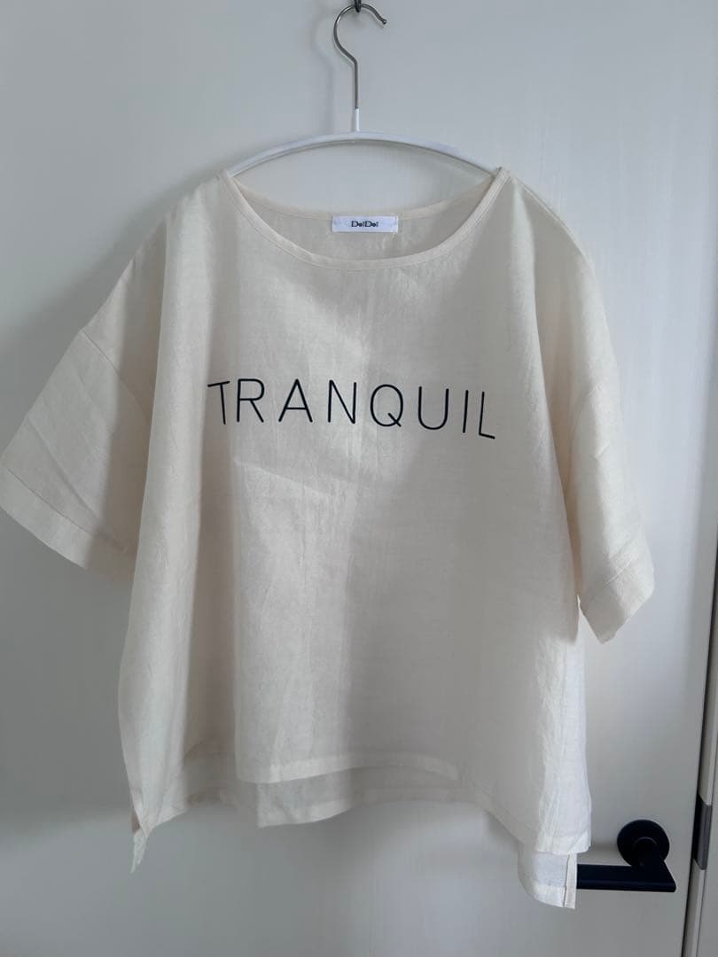 Doudou ジョーゼットロゴTEE ホワイト — image 2