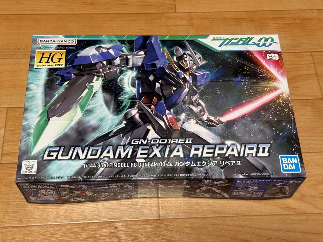 【新品未開封】 HG 1/144 エクシアリペアII＆Oガンダム — image 2