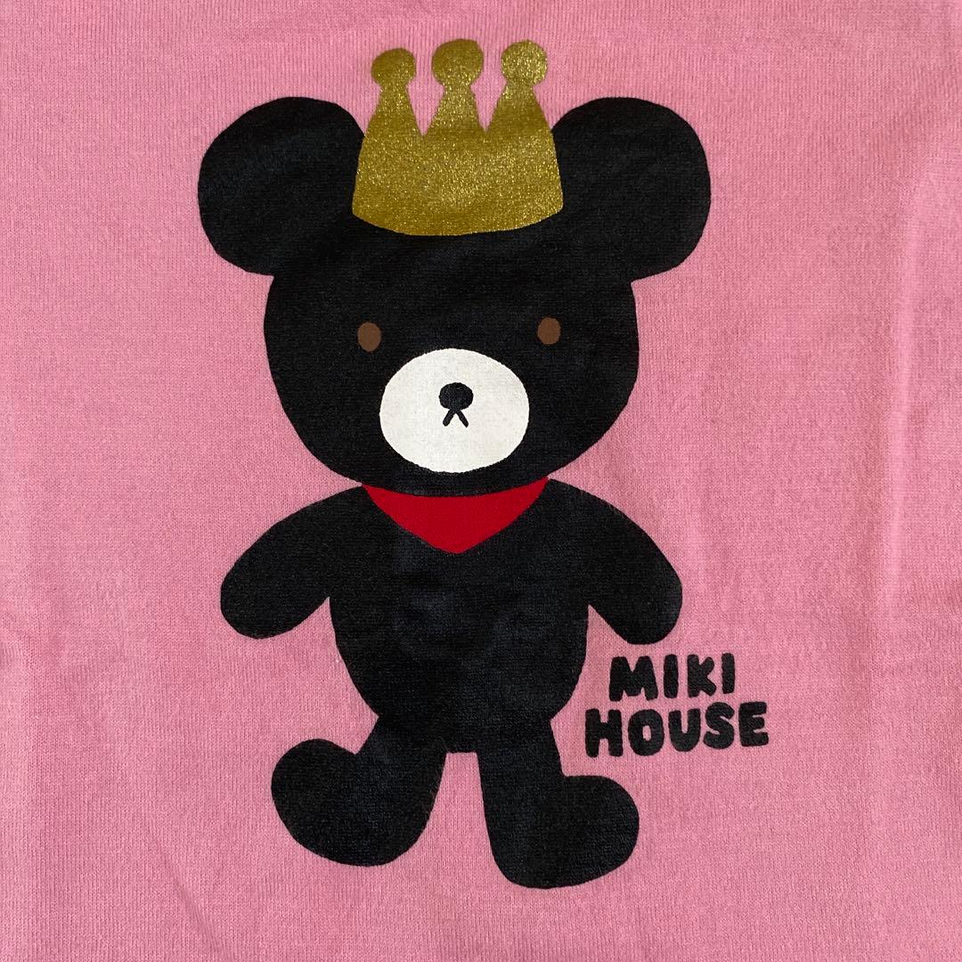 ミキハウス　トップス　半袖Tシャツ　キングくん　ピンク　100cm — image 3