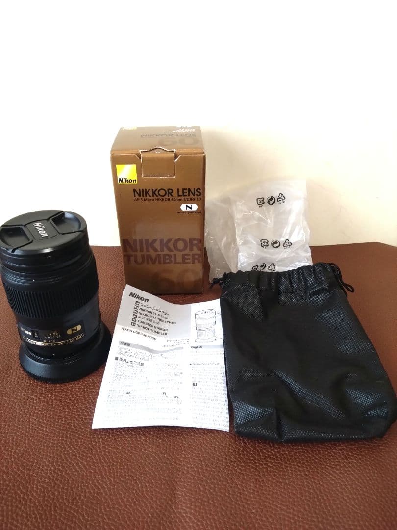 NIKKOR TUMBLER 24-70 ＆ 60セット スタンド付き 未使用 — image 2