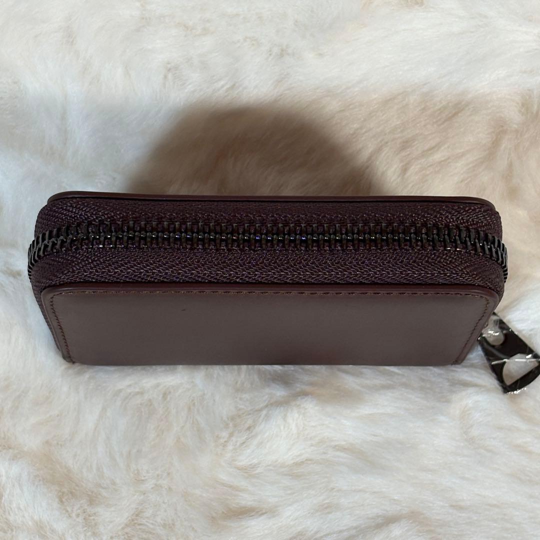 【新品未使用】DOMAT レザーカード入れ コインケース 小銭入れ ブラウン — image 4