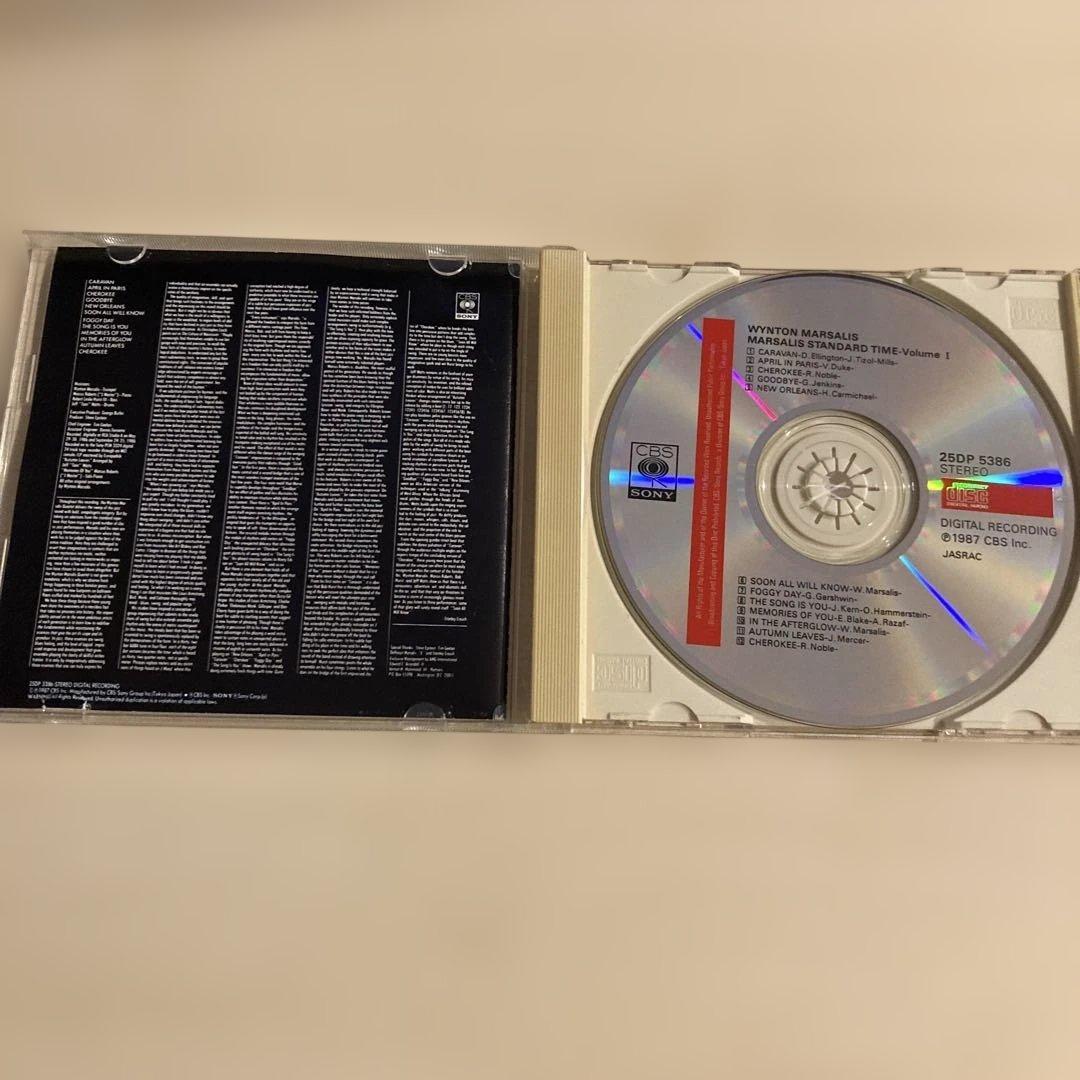 【美品・国内盤】Wynton Marsalis Standard Time CD — image 3