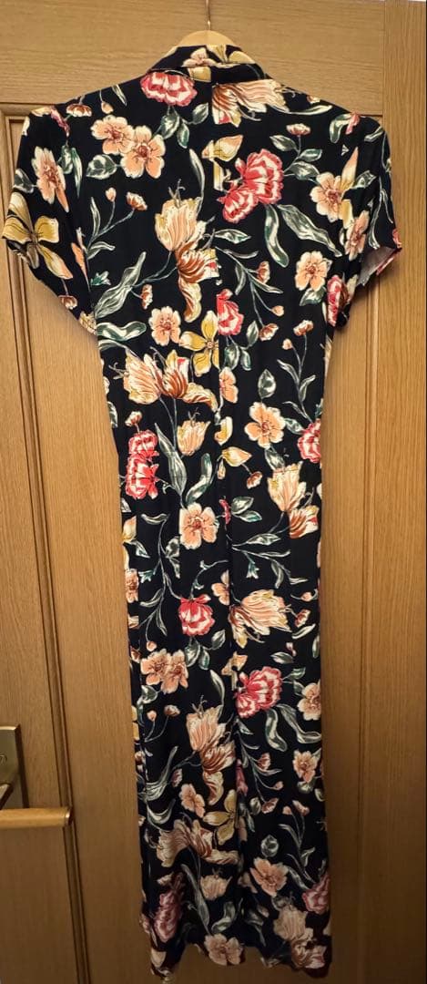 花柄半袖Mango button down S — image 2