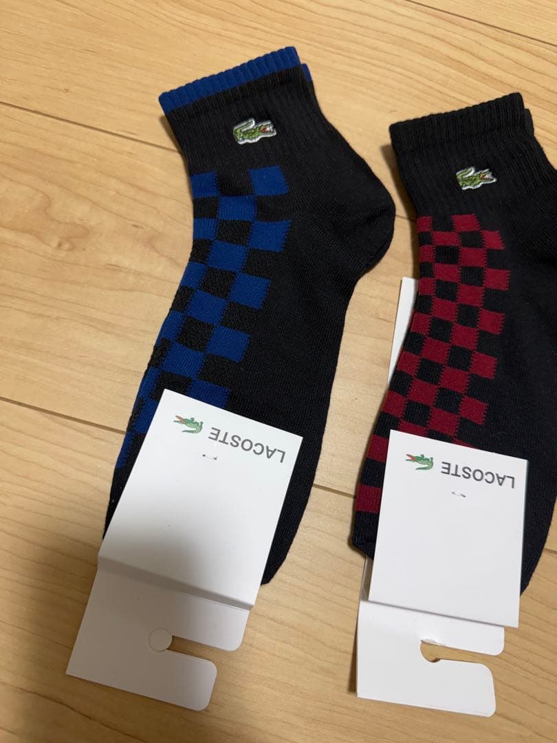 LACOSTE ラコステ メンズソックス 4足セット 25~27cm 少量入荷 — image 2