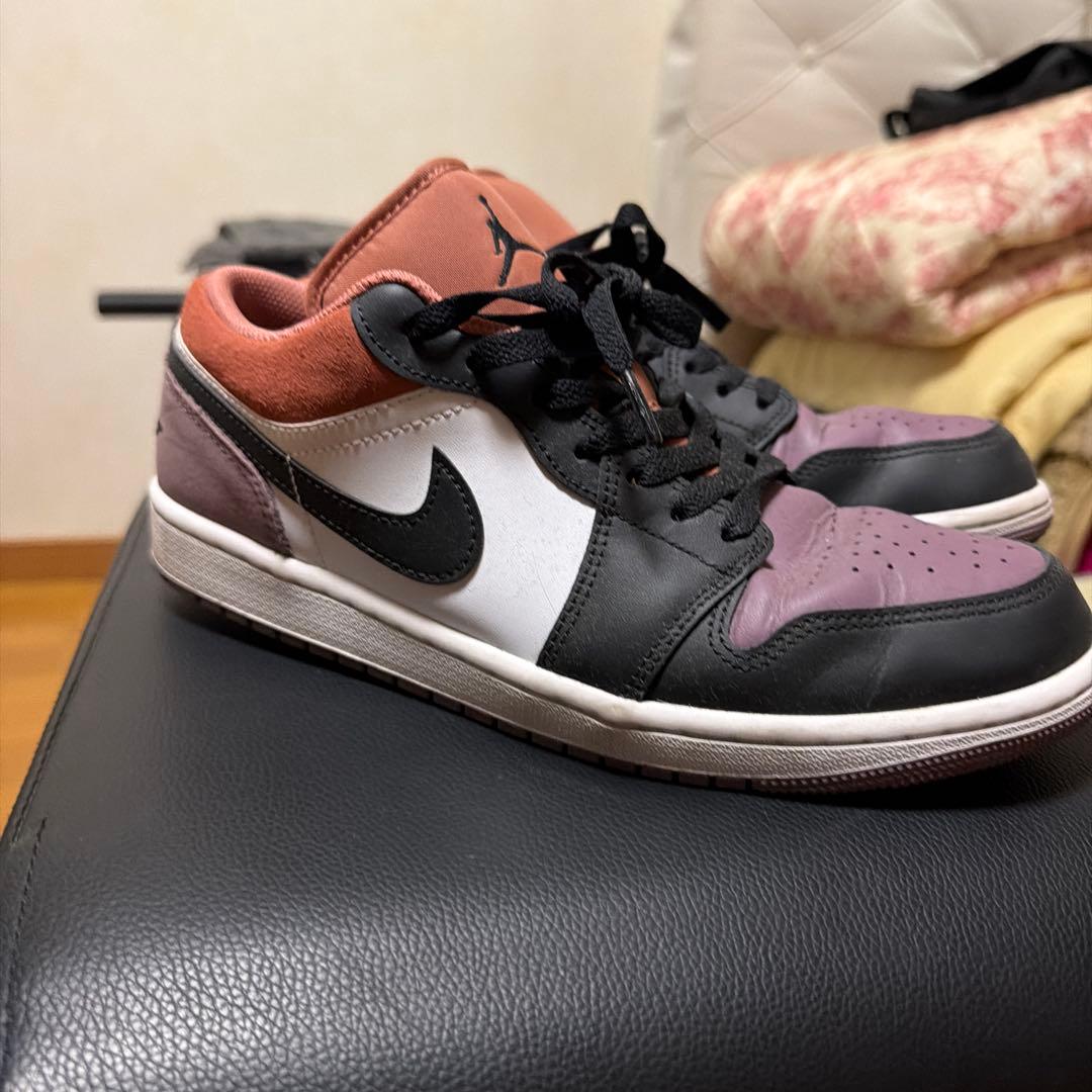 NIKE Air Jordan 1 Low パープル ブラック — image 3