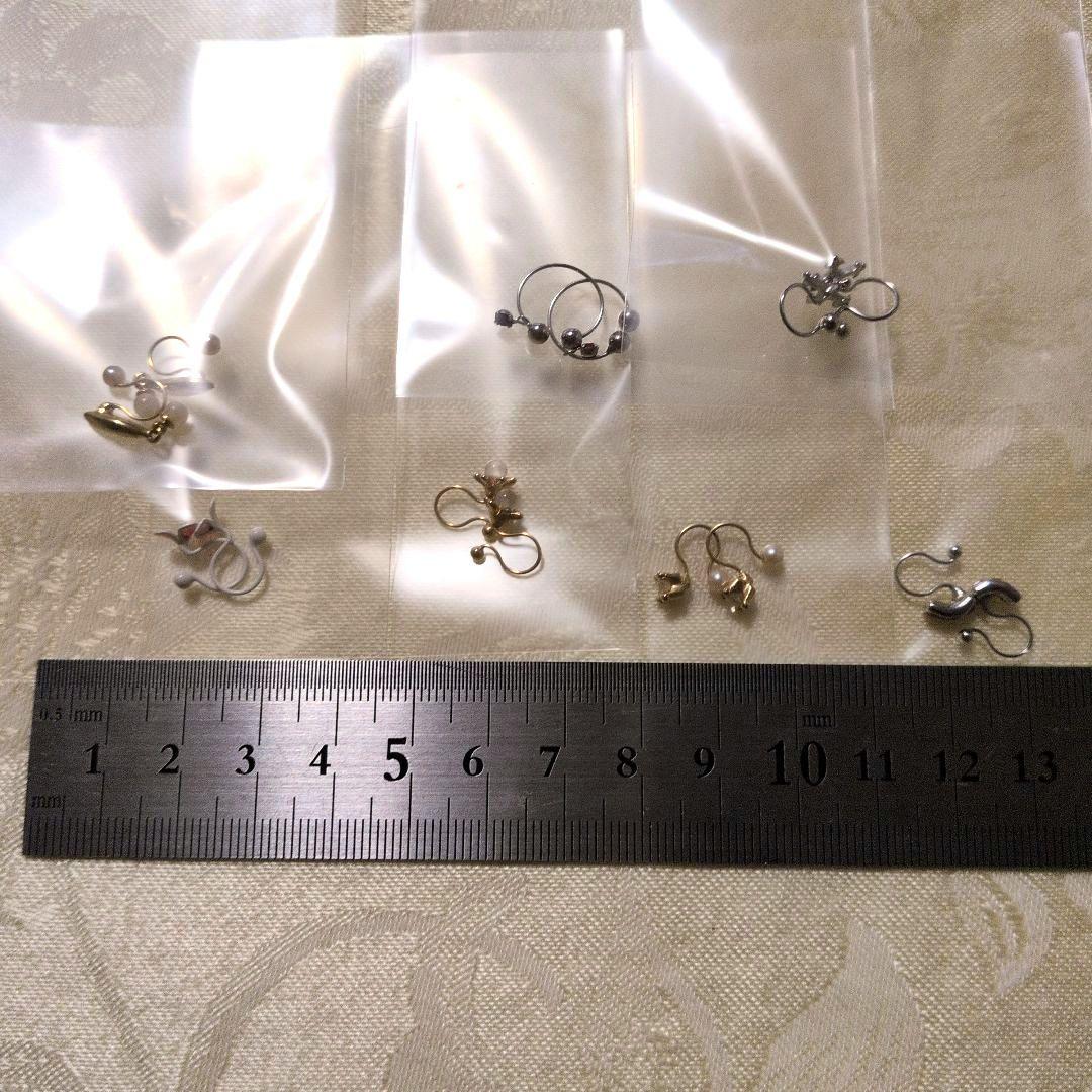 【ノンホールピアス イヤリング 7点セット】スピード匿名発送 — image 2