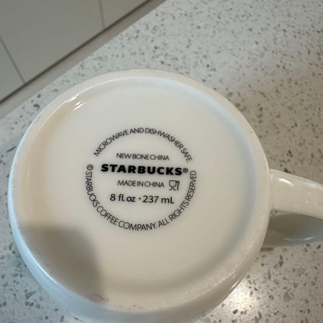 ★Starbucks ★スターバックス☆ホワイト☆マグカップ☆２３７ML — image 5