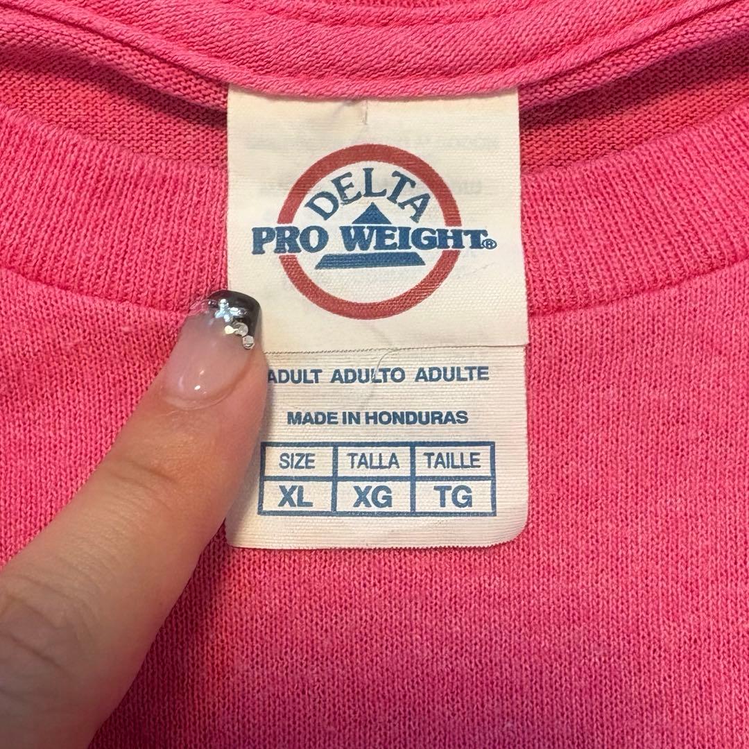 DELTA PRO WEIGHT ピンク Tシャツ 半袖　XL — image 4