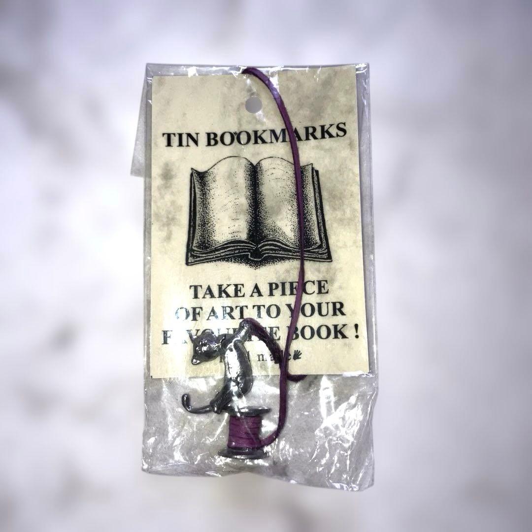 TIN BOOKMARKS 猫モチーフ しおり チェコ製 — image 4