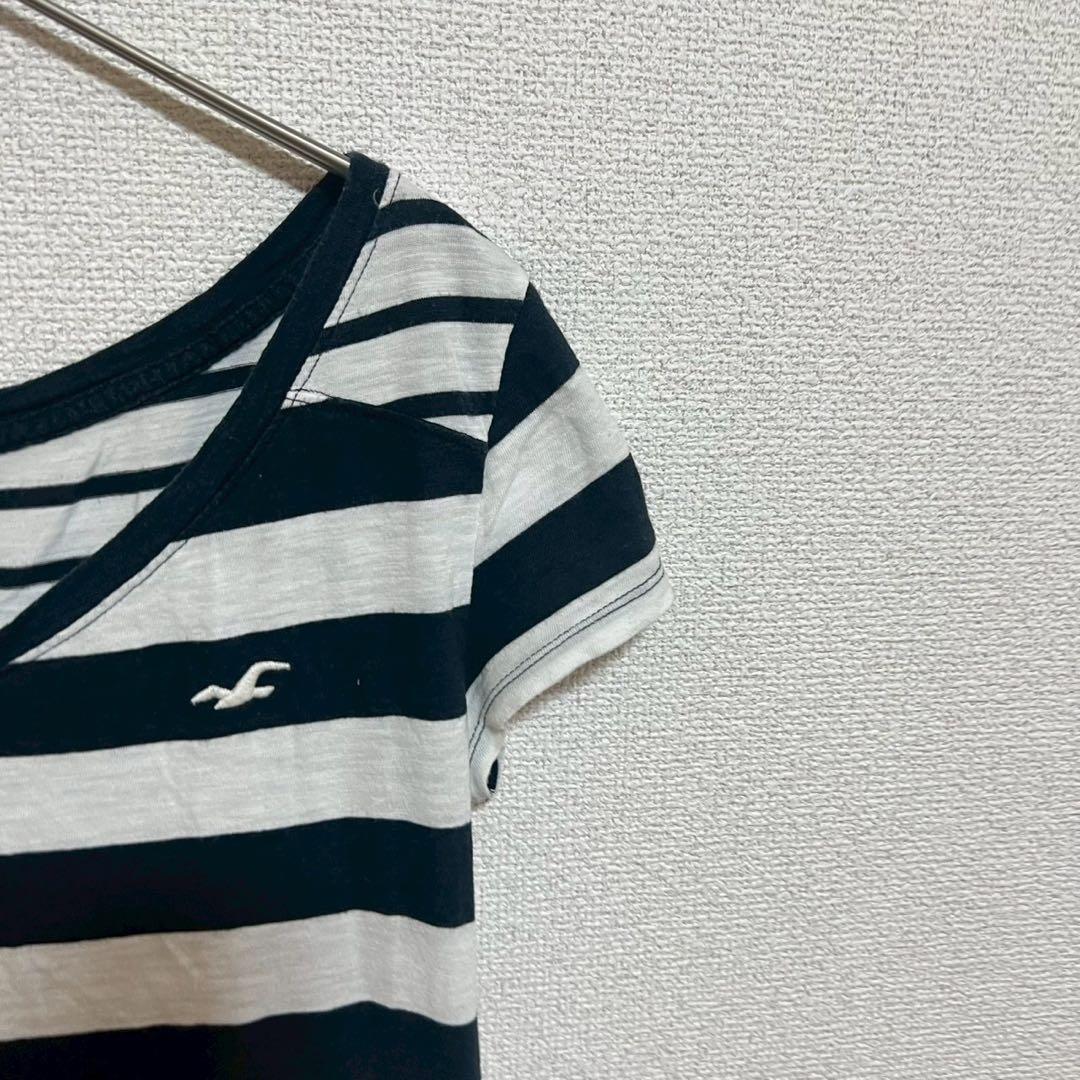 B0869HOLLISTER半袖 Tシャツ ボーダーカジュアル　デート — image 3