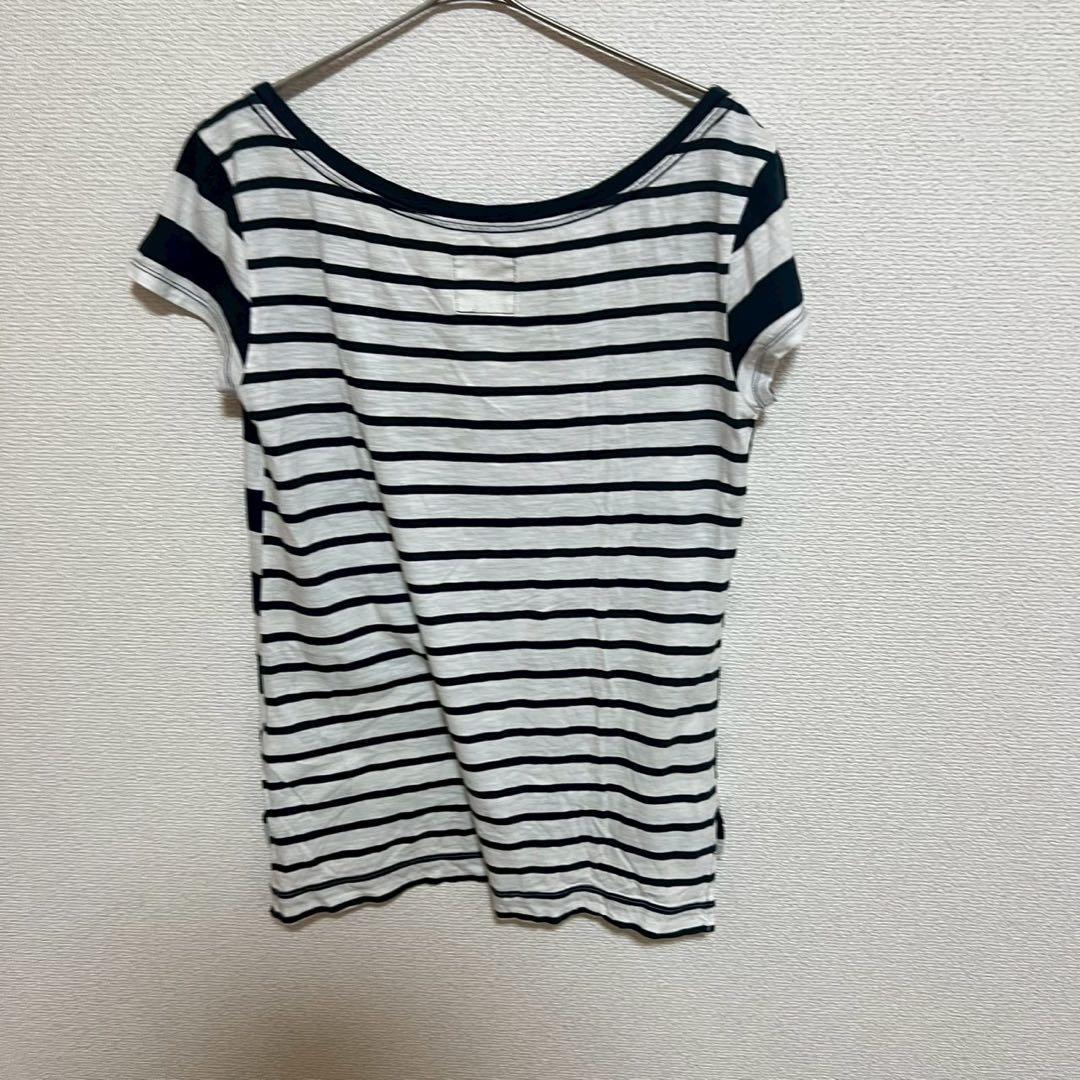 B0869HOLLISTER半袖 Tシャツ ボーダーカジュアル　デート — image 5