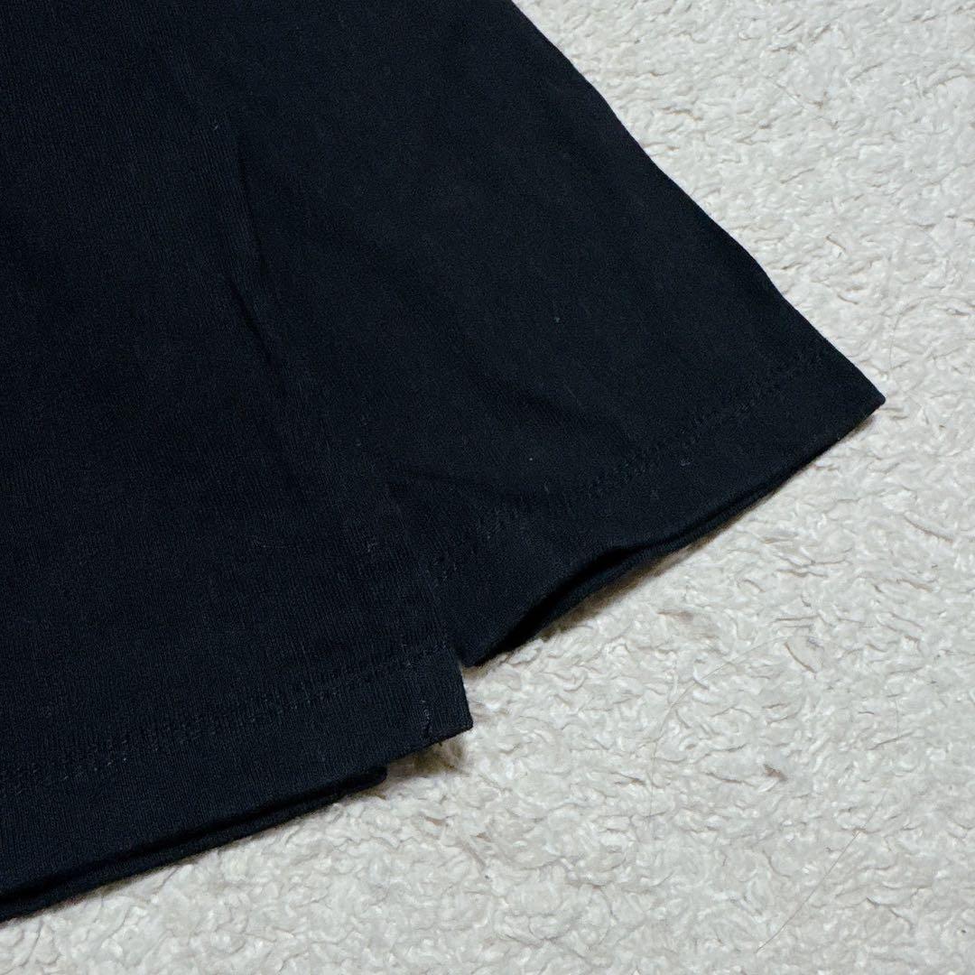 【ビームス BEAMS】オーバーサイズ　長袖カットソープルオーバー　黒　無地　F — image 4