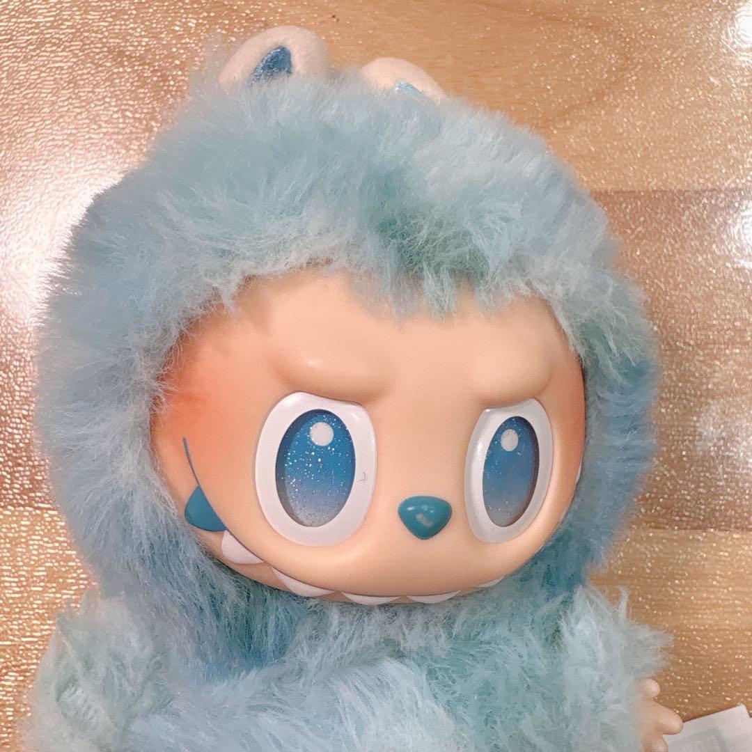 美品　ラブブ　エナジー　ぬいぐるみ　マスコット　水色 — image 2