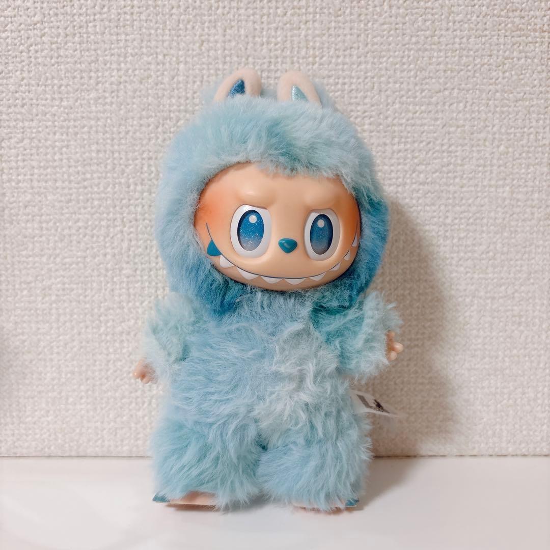 美品　ラブブ　エナジー　ぬいぐるみ　マスコット　水色 — image 3
