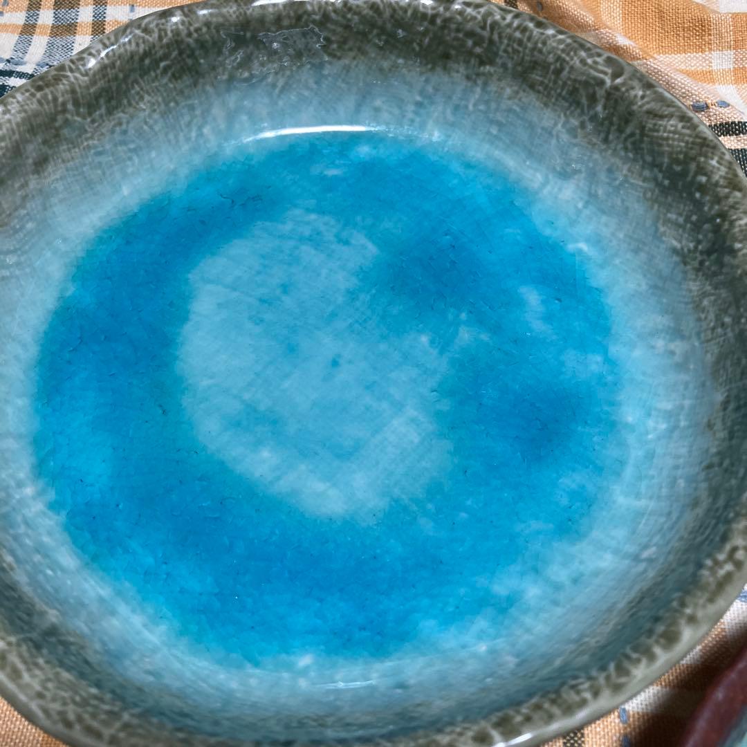 皿　3枚セット　ブルー — image 2