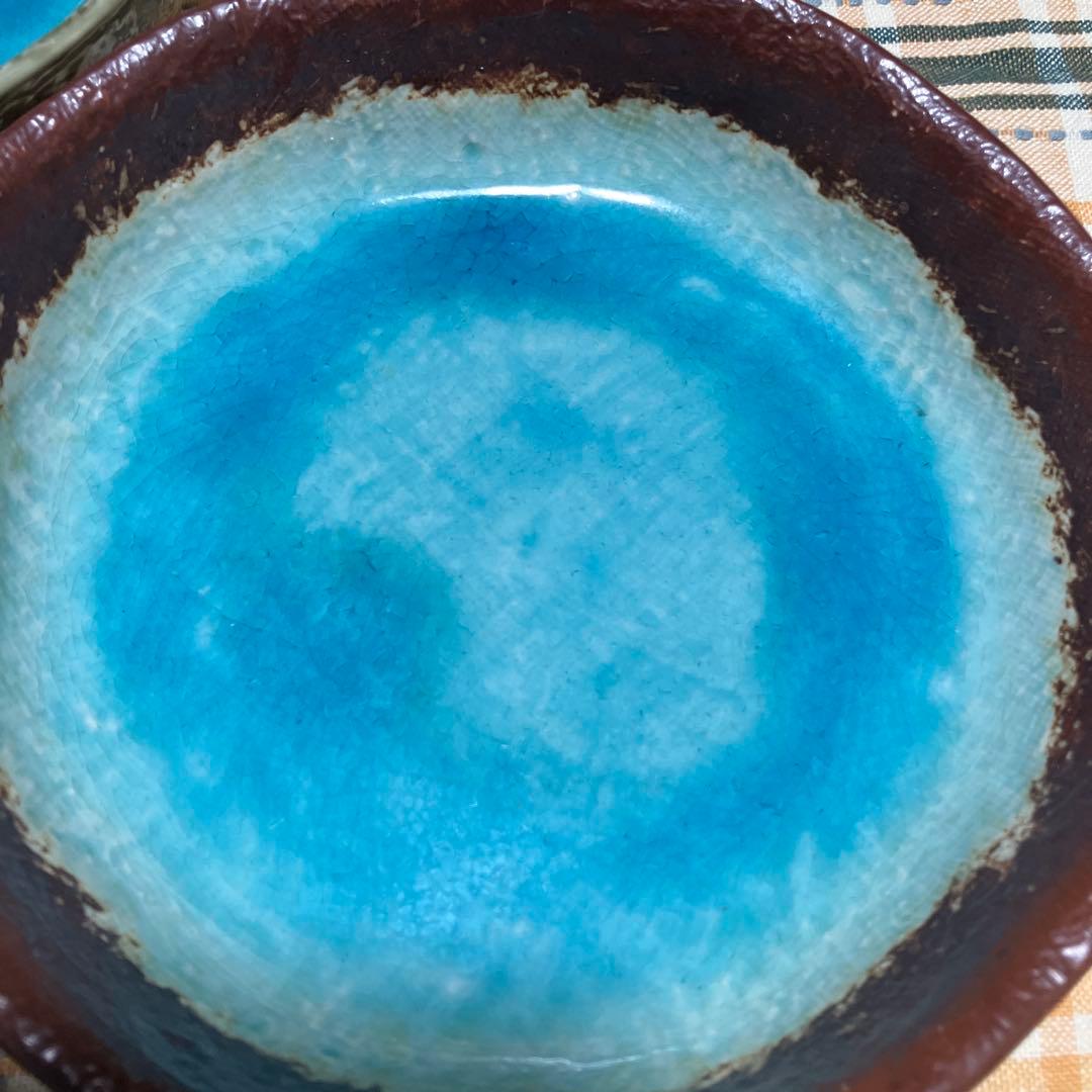 皿　3枚セット　ブルー — image 3