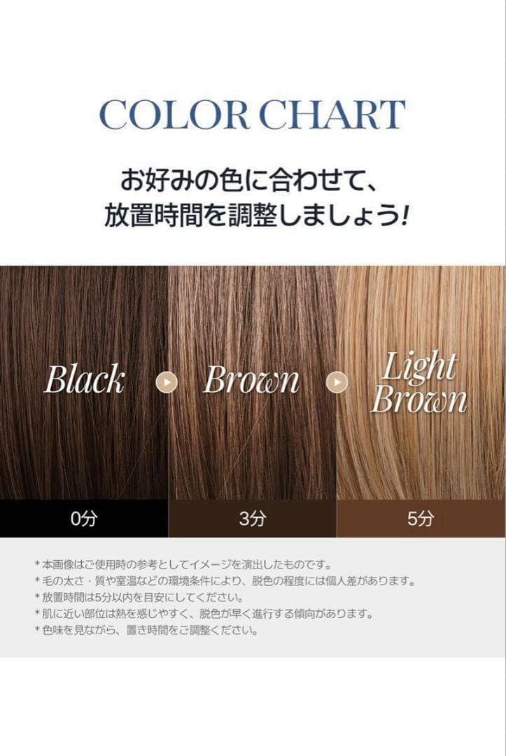 『当日発送』コスノリ イージーブロウトーンチェンジャー眉毛脱色ブリーチ 2回分 — image 5