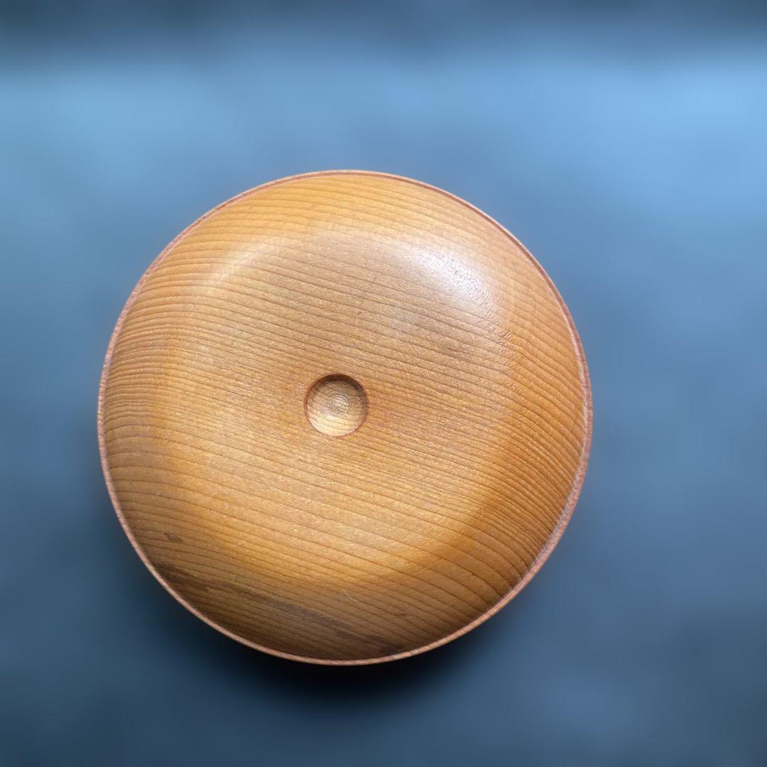 茶道具　香合　飛騨　銘木一位　一位一刀彫(いちいいっとうぼり) — image 3