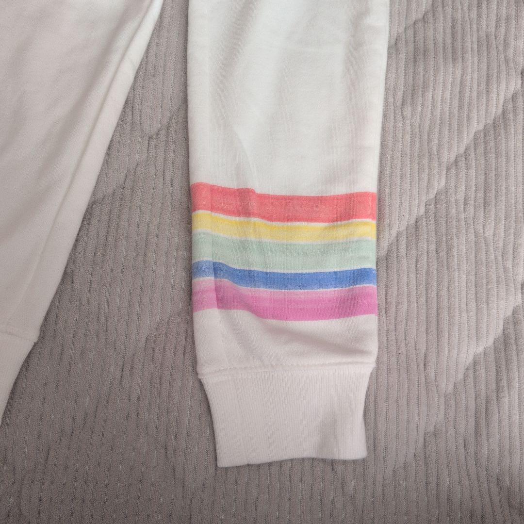 GAP ホワイト カラフルストライプパンツ — image 3