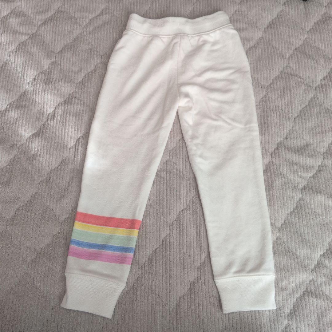GAP ホワイト カラフルストライプパンツ — image 4