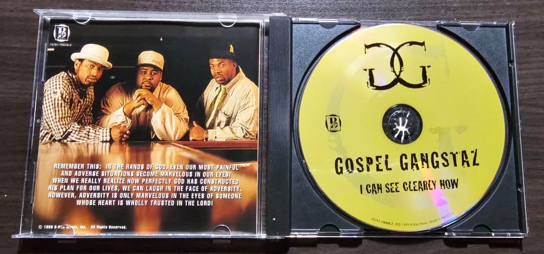 GOSPEL GANGSTAZ / I CAN SEE CLEARLY NOW — image 3