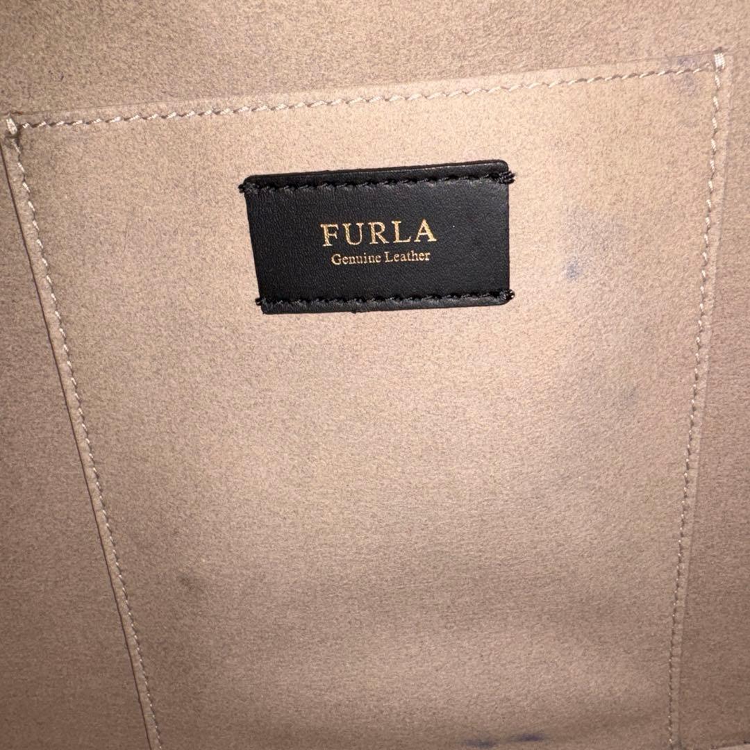 FURLA 巾着型 ハンドバッグ ホワイト — image 4