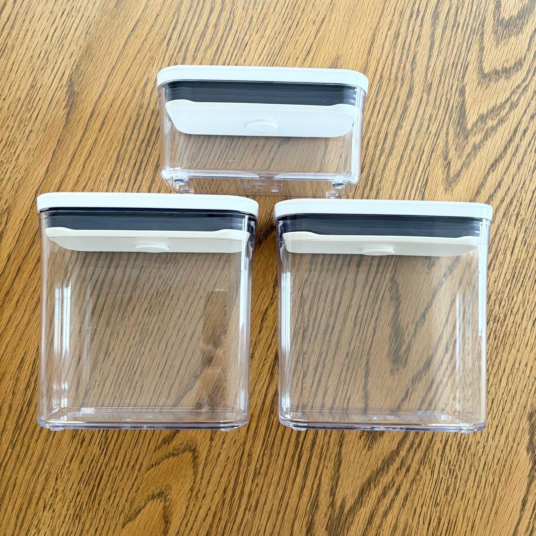 OXO ポップコンテナ 3個セット ミニ・ショート — image 2